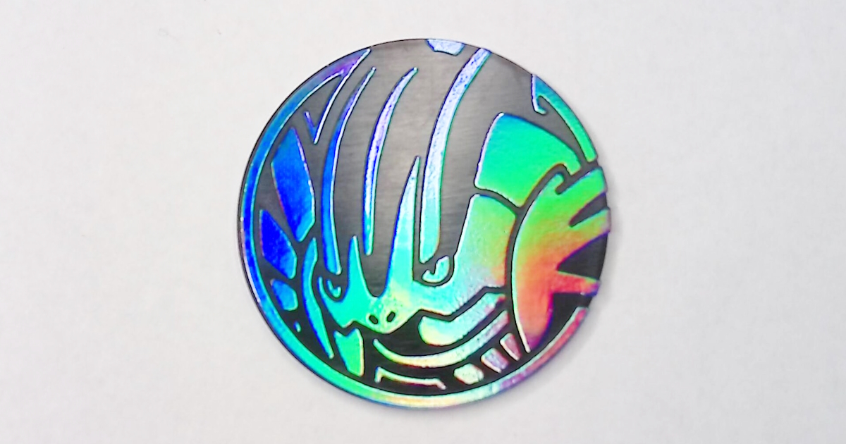 メガラグラージ：ブルーレインボーホロ【Mega Swampert Blue Rainbow