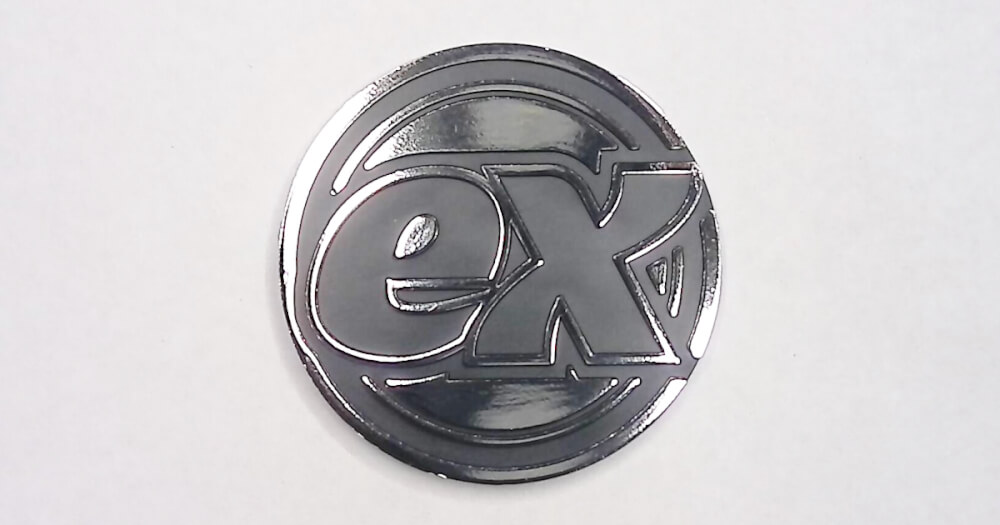 ポケモンexシンボル：シルバーミラーホロ【Pokémon ex symbol Silver