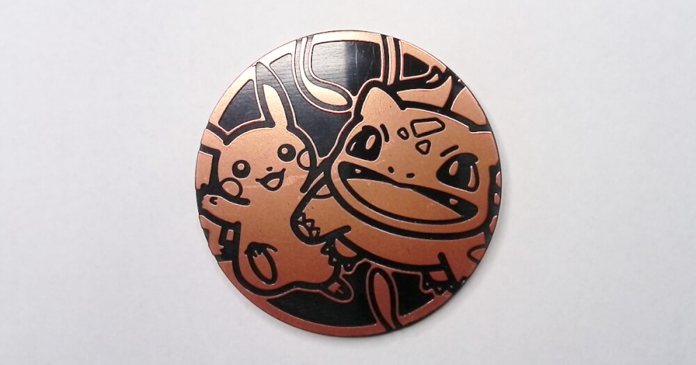 Bulbasaur Coin ピカチュウ&フシギダネ:ブロンズノンホロ【Pikachu and Bulbasaur Bronze Non Holofoil】 | ポケモン ...