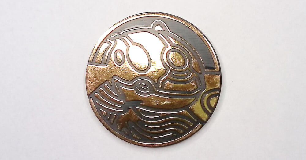 ゲンシカイオーガ：ゴールドミラーホロ【Primal Kyogre Gold Mirror