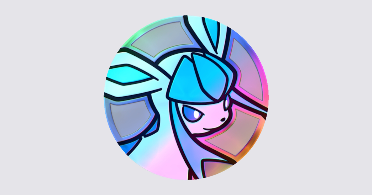 グレイシア：レインボーホロ【Glaceon Rainbow Holofoil】 | ポケモン