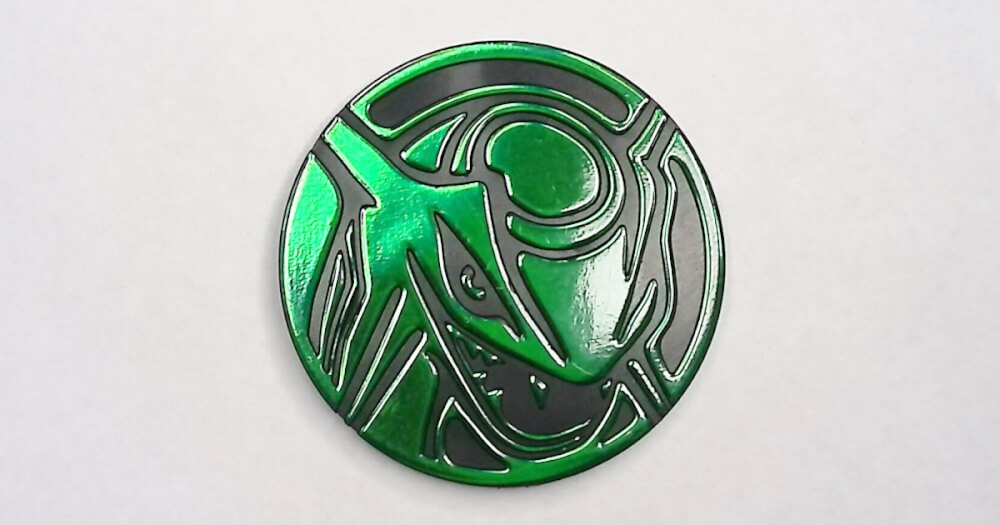 レックウザ：グリーンレインボーホロ【Rayquaza Green Rainbow