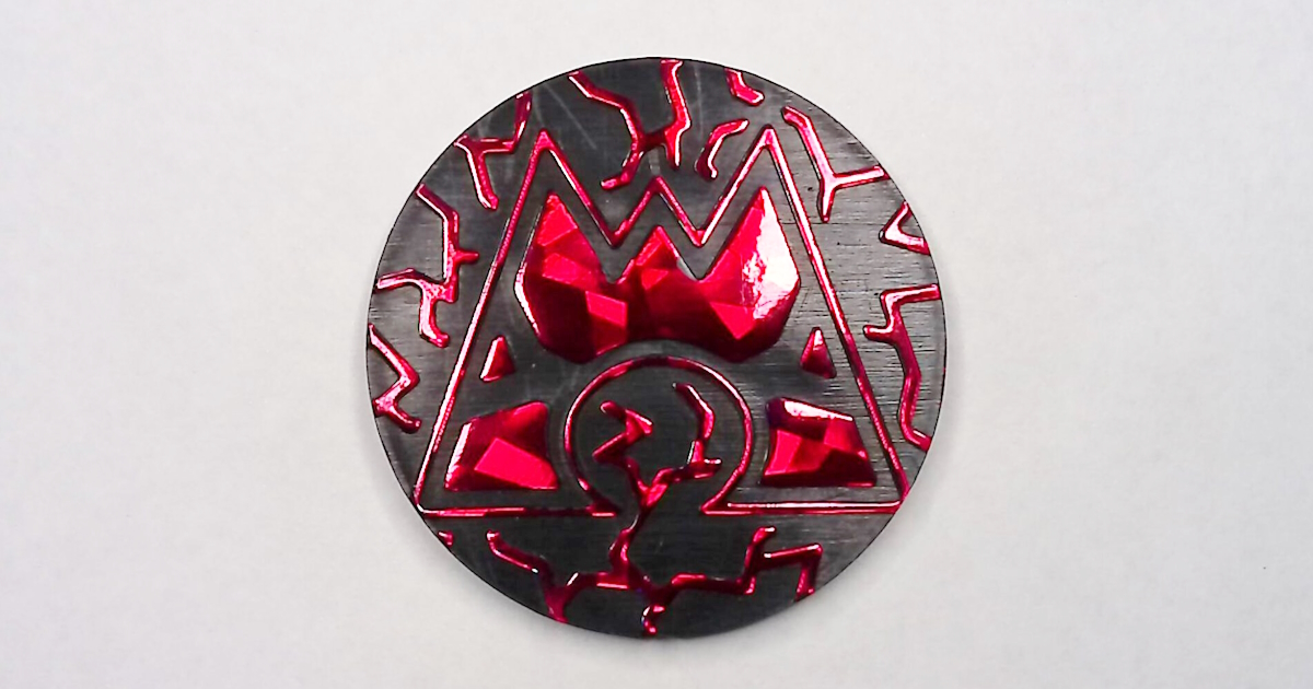 マグマ団エンブレム：レッドクラックドアイスホロ【Team Magma emblem