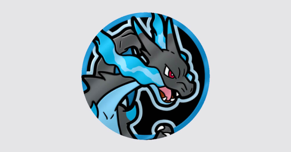 メガリザードンX：カラーミラーホロ【Mega Charizard X Color Mirror